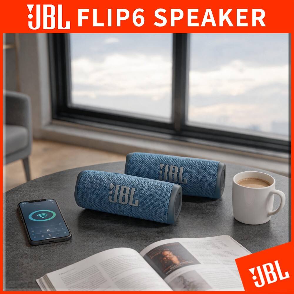 Jbl Speaker Flip 6 - JBL Flip 6 Speaker Bluetooth Nirkabel