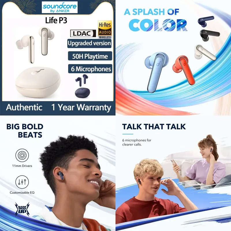 Wireless Earbuds Tws - Earbud Brand For by Anker Life
