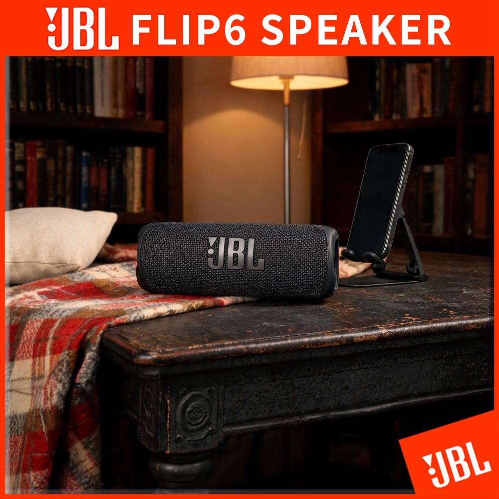 Jbl Speaker Flip 6 - JBL Flip 6 Speaker Bluetooth Nirkabel