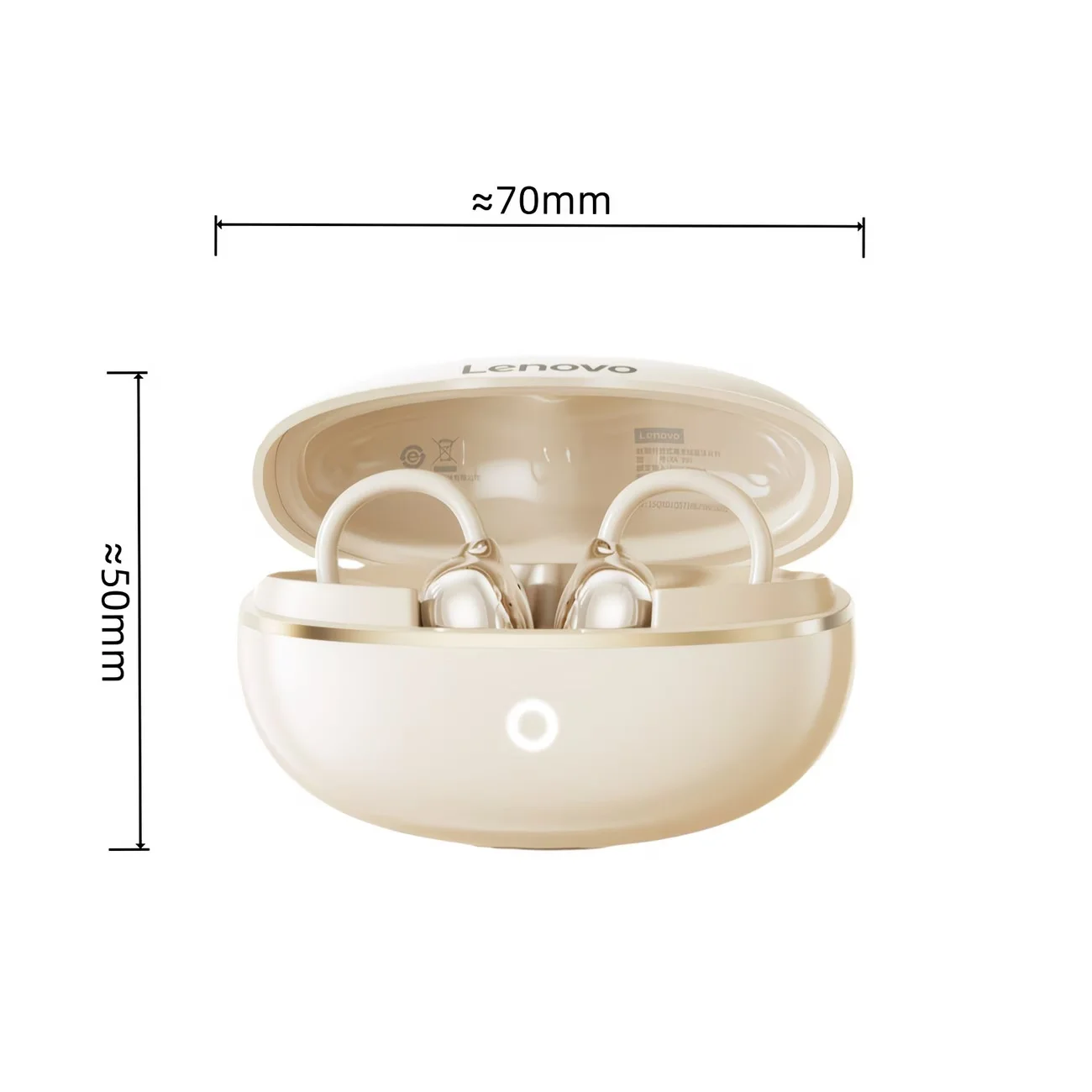 Earbud Nirkabel Asli Lenovo XA - Sports Earphone Hook ulasan dan harga