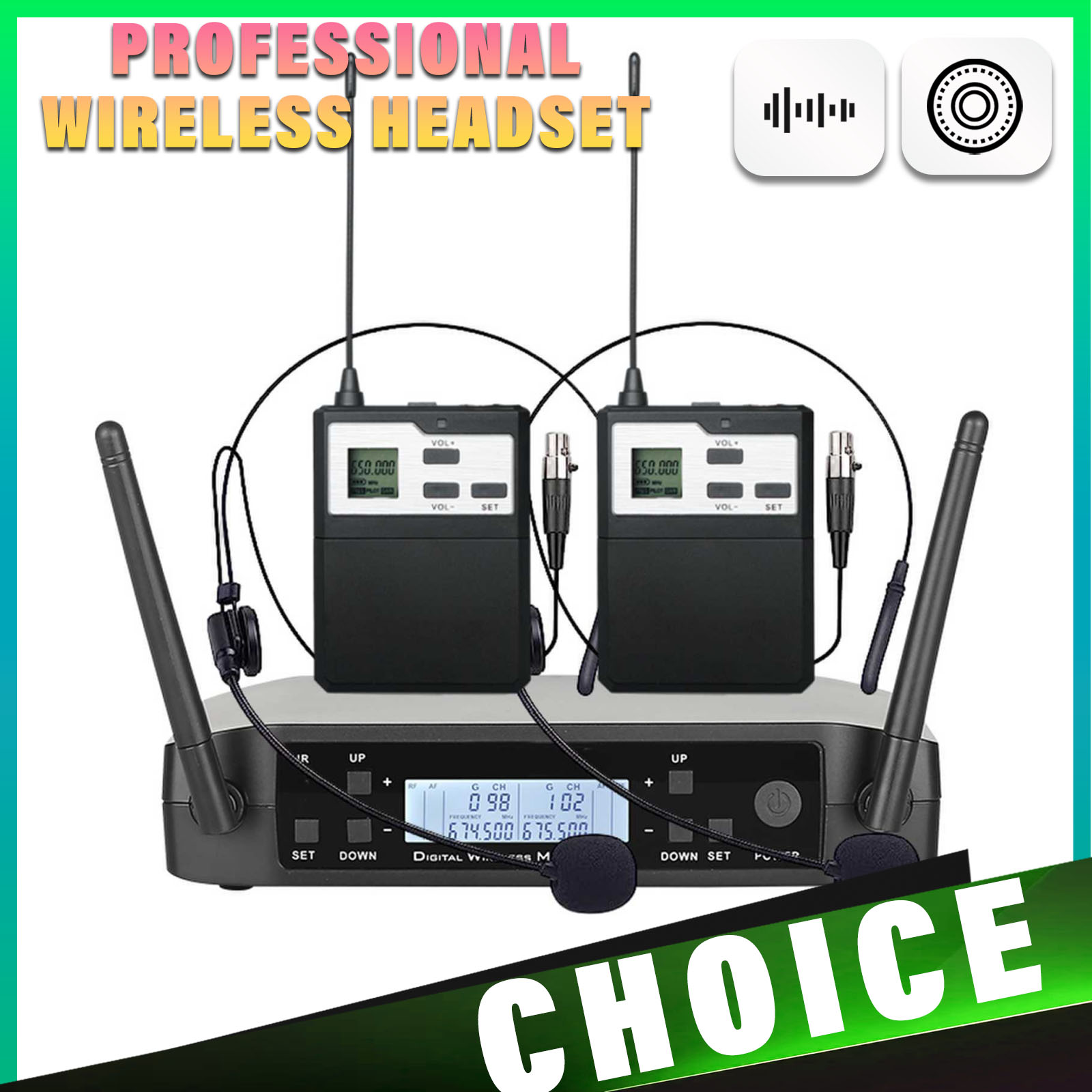 Mikrofon Headset Nirkabel UHF  - Shure Mic Sm58 ulasan dan harga