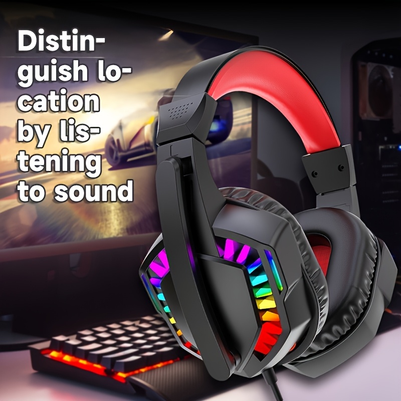 A66, Headphone berkabel, headp - Gaming Headset Rgb ulasan dan harga