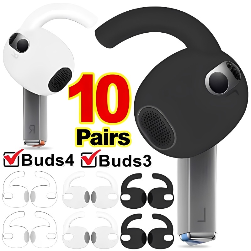 1-10 Pasang Pengganti Earhook  - Silicone Ear Tip Replacement ulasan dan harga
