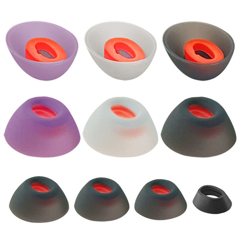 ABKQ-8 Buah Earbud Ujung Telin - Silicone Ear Tip Replacement ulasan dan harga